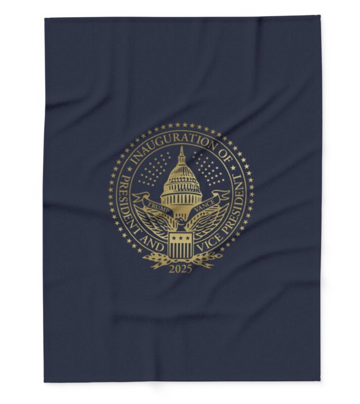 2025 Trump Inaugural Fleece Blanket 