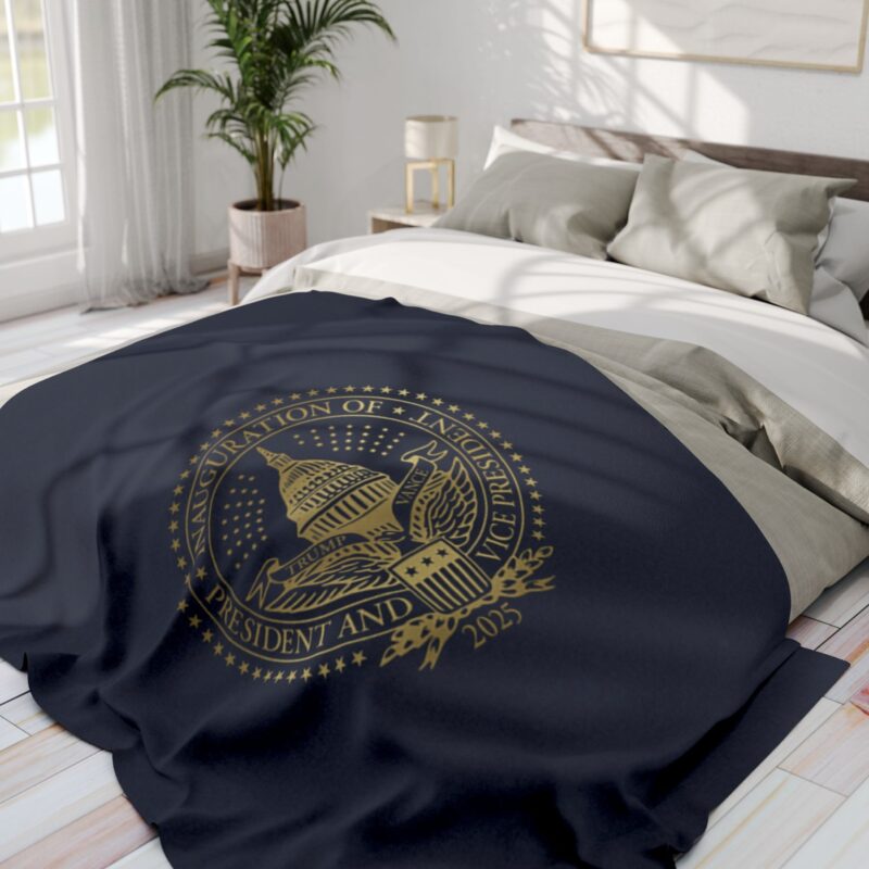 2025 Trump Inaugural Fleece Blanket 