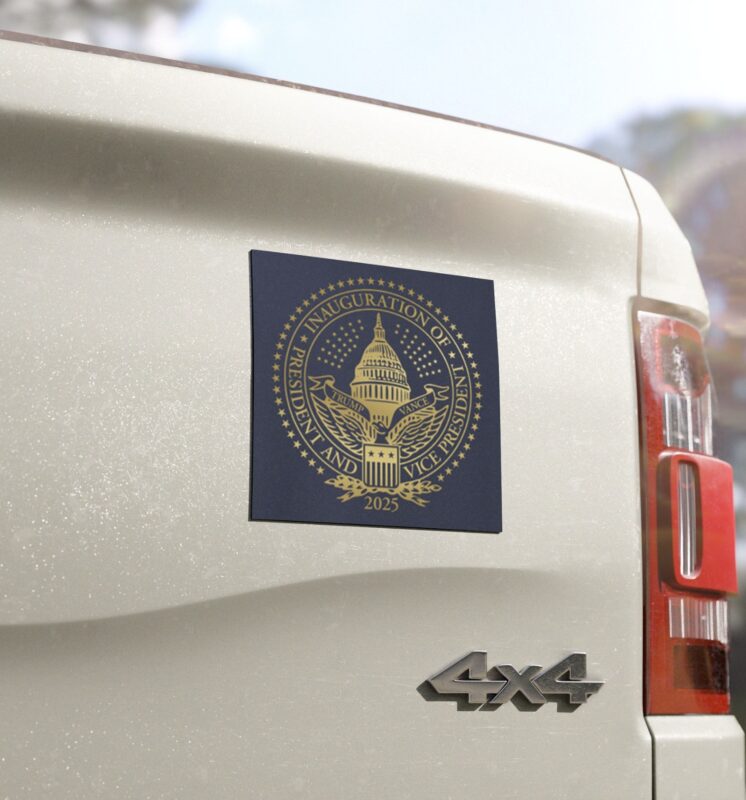 2025 Trump Inaugural Seal Navy Car Magnets