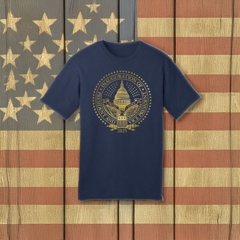 2025 Trump Inaugural Seal Navy T-Shirt