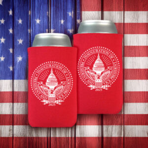 2025 Trump Inaugural Seal Red Beverage Cooler