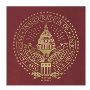 2025 Trump Inaugural Seal Red Car Magnets