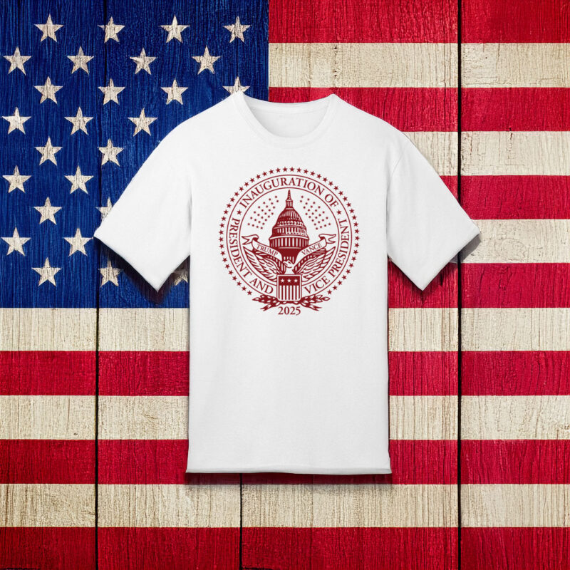 2025 Trump Inaugural Seal White T-Shirt