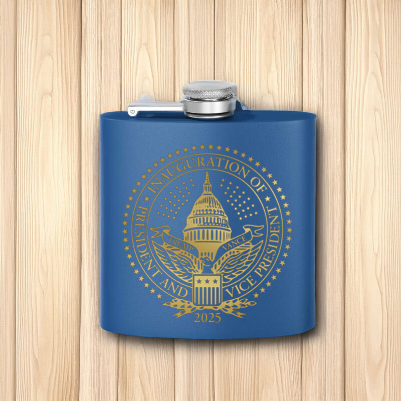 2025 Trump Inaugural Stainless Steel Flask, 6oz 