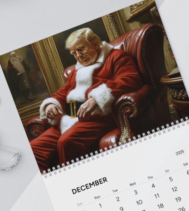 Inaugural Trump 2025 Wall Calendar 