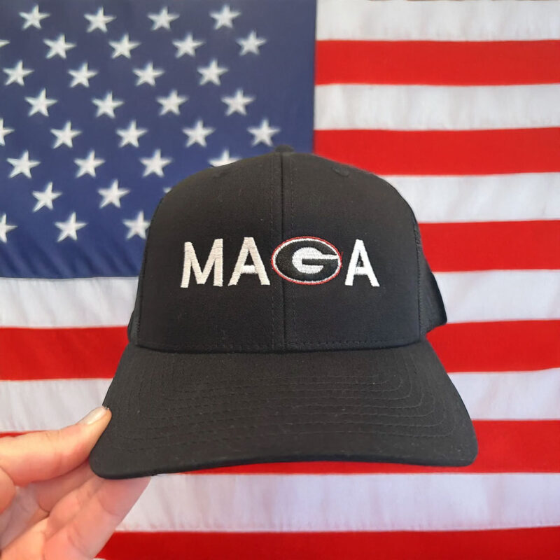 MAGA Georgia Hat, MAGA Hat, Bulldog Hat, Georgia MAGA Hat