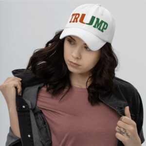 Miami Hurricanes Trump Dad Hat