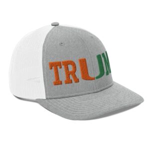 Miami Hurricanes Trump Snapback Trucker Cap