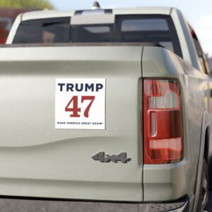 Trump 47 Make America Great Again Car Magnets