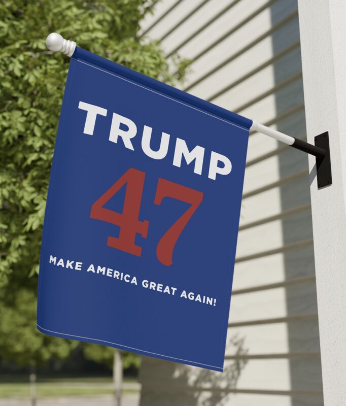 Trump 47 Make America Great Again Flag